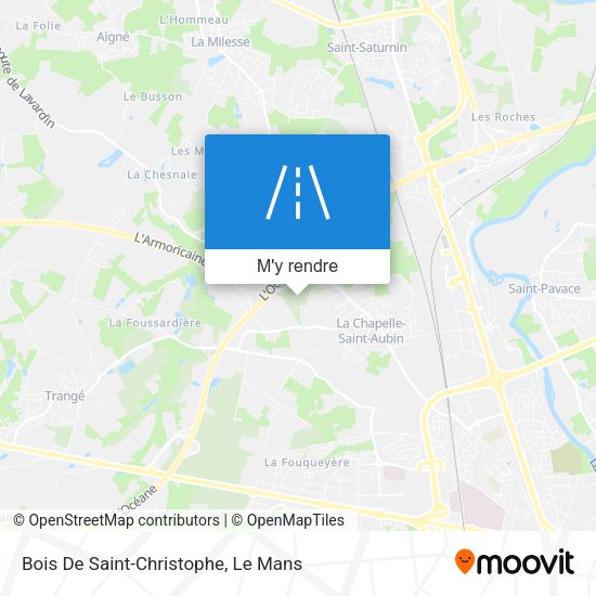 Bois De Saint-Christophe plan