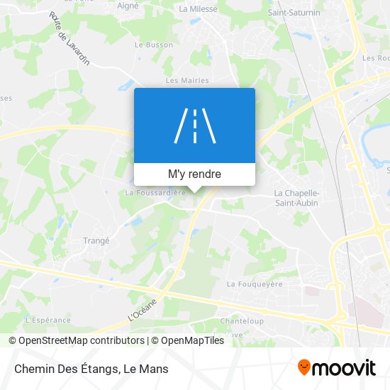 Chemin Des Étangs plan