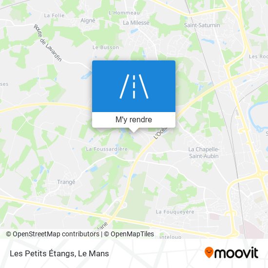 Les Petits Étangs plan