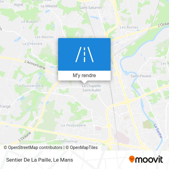 Sentier De La Paille plan