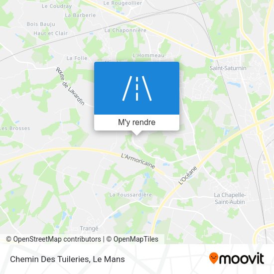 Chemin Des Tuileries plan
