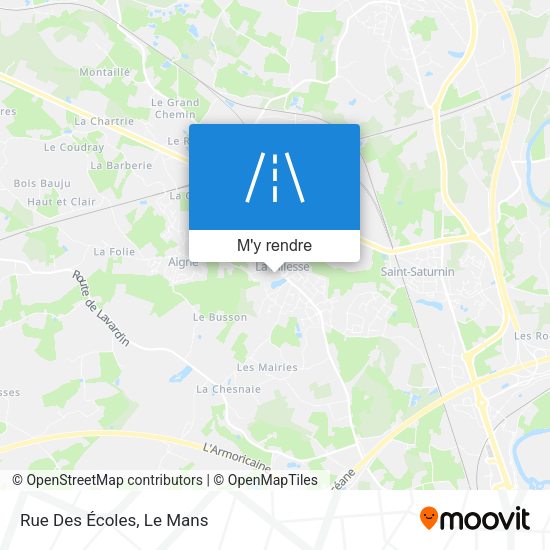 Rue Des Écoles plan