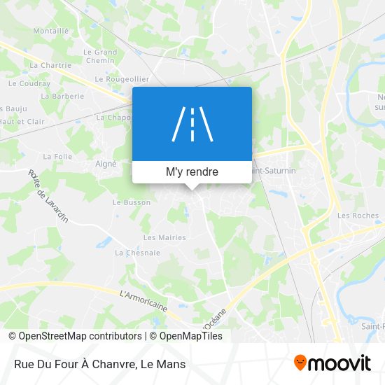 Rue Du Four À Chanvre plan