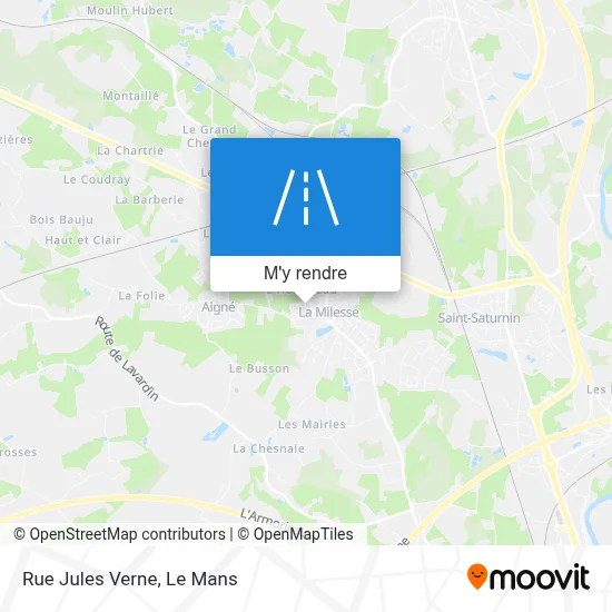Rue Jules Verne plan