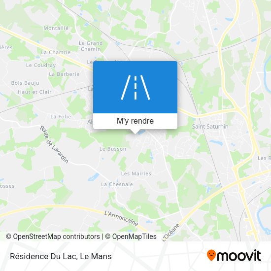 Résidence Du Lac plan