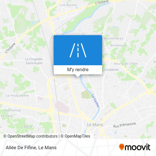 Allée De Fifine plan