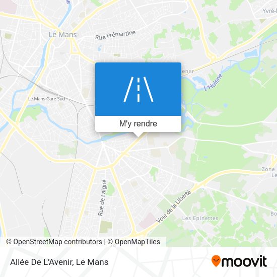 Allée De L'Avenir plan