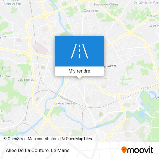 Allée De La Couture plan