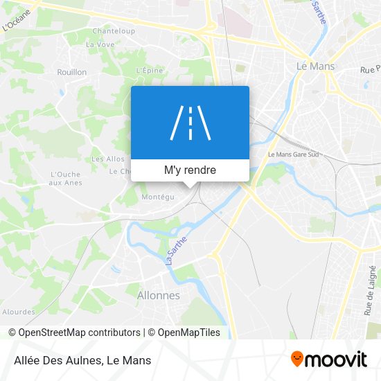 Allée Des Aulnes plan