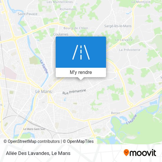 Allée Des Lavandes plan
