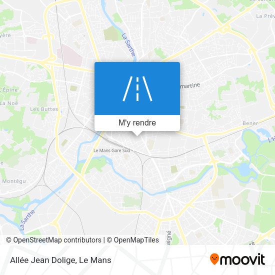 Allée Jean Dolige plan