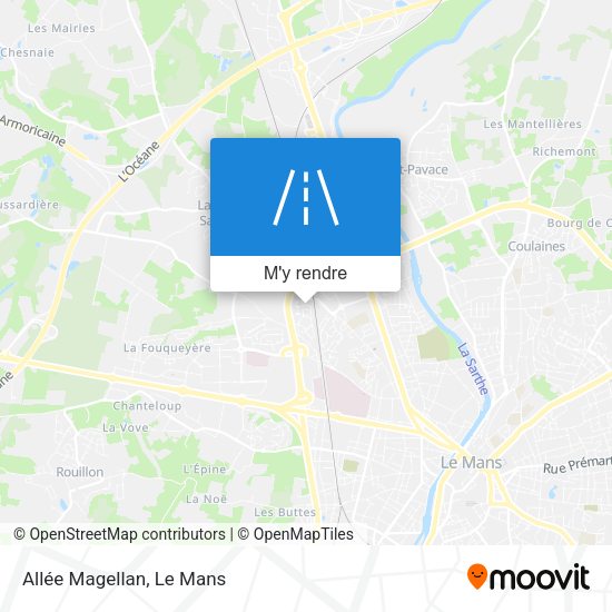 Allée Magellan plan