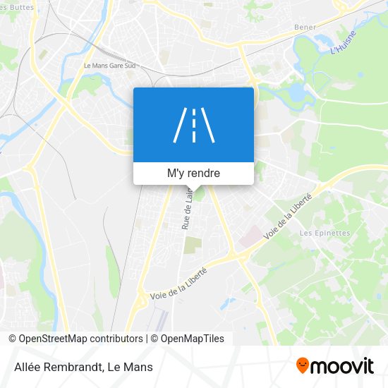 Allée Rembrandt plan