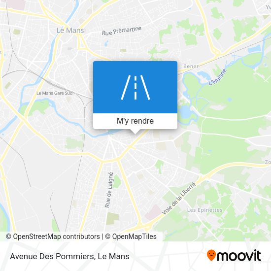 Avenue Des Pommiers plan