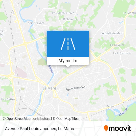 Avenue Paul Louis Jacques plan
