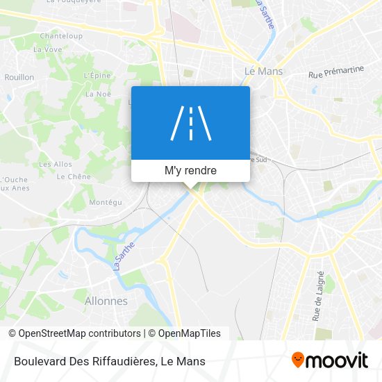 Boulevard Des Riffaudières plan