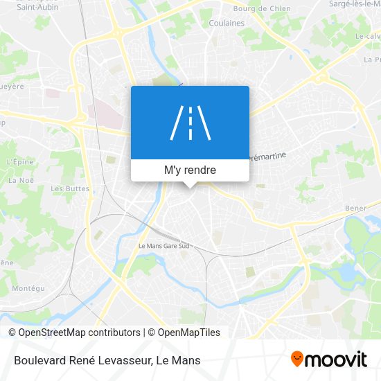 Boulevard René Levasseur plan