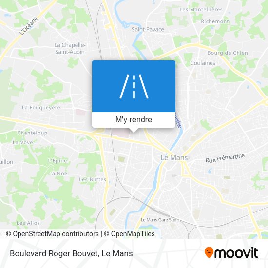 Boulevard Roger Bouvet plan