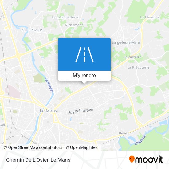 Chemin De L'Osier plan