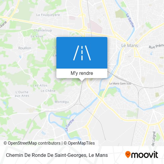Chemin De Ronde De Saint-Georges plan