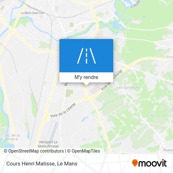 Cours Henri Matisse plan