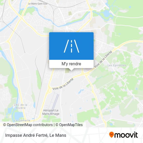 Impasse André Fertré plan