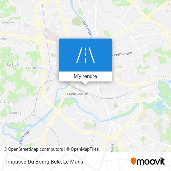 Impasse Du Bourg Belé plan