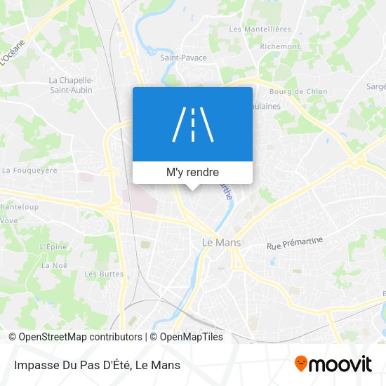 Impasse Du Pas D'Été plan