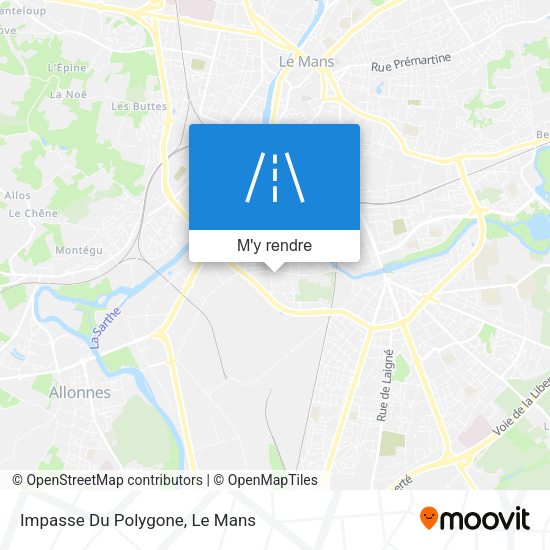 Impasse Du Polygone plan