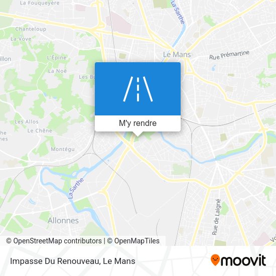 Impasse Du Renouveau plan