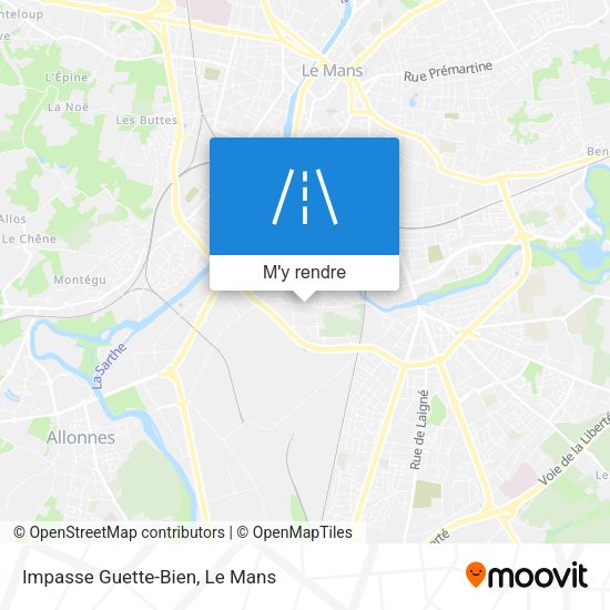 Impasse Guette-Bien plan