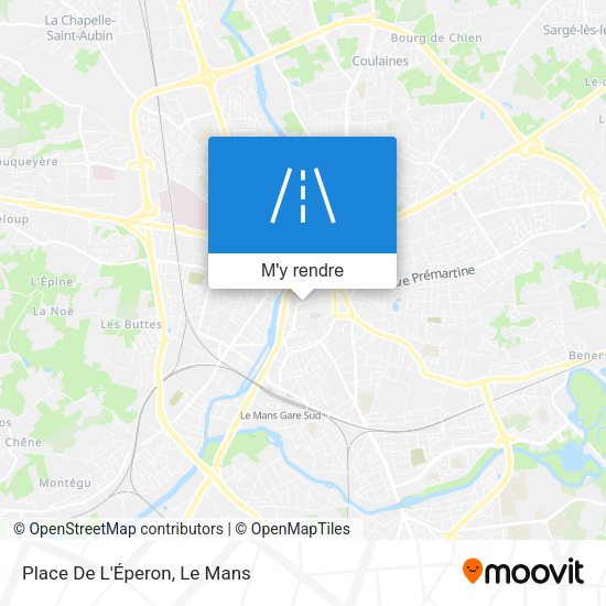 Place De L'Éperon plan