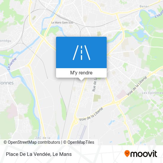 Place De La Vendée plan