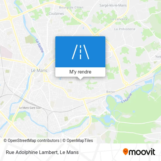 Rue Adolphine Lambert plan