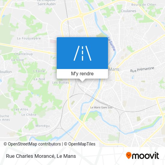 Rue Charles Morancé plan