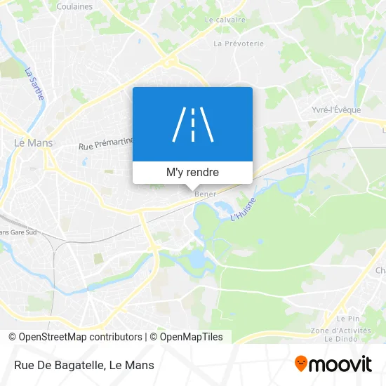 Rue De Bagatelle plan