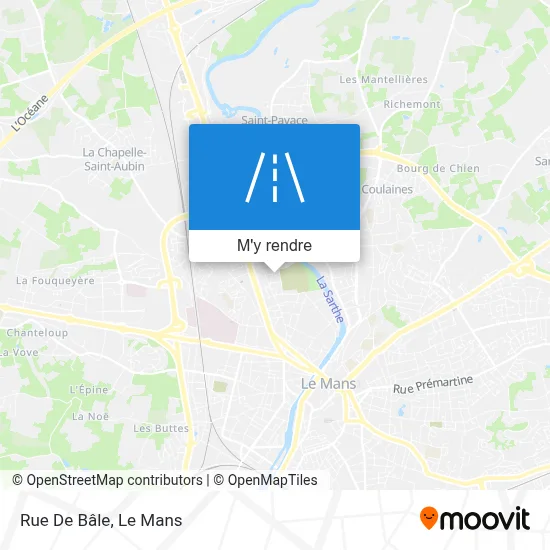 Rue De Bâle plan