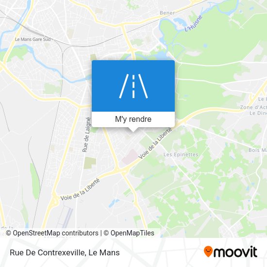 Rue De Contrexeville plan