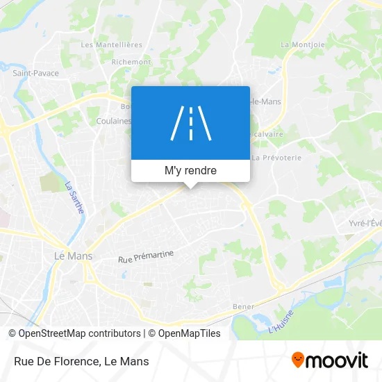 Rue De Florence plan