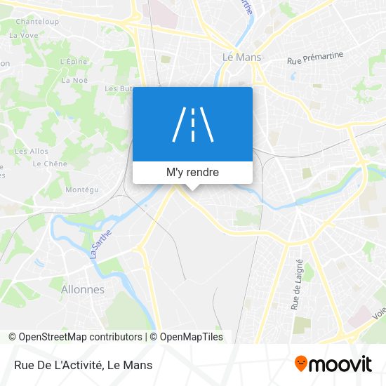 Rue De L'Activité plan