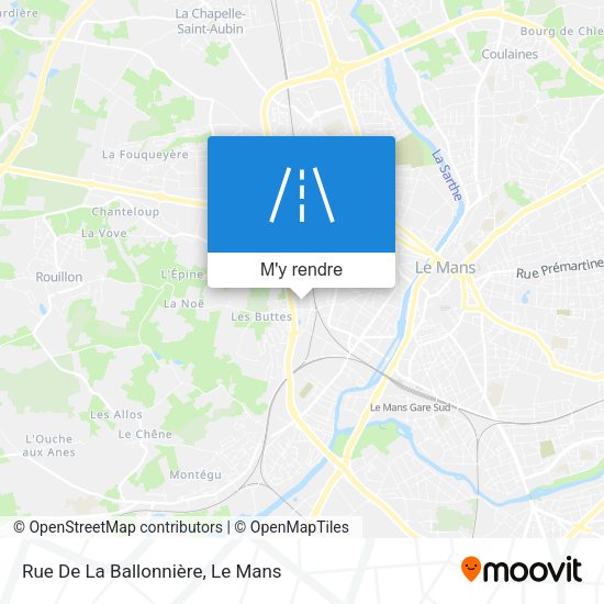 Rue De La Ballonnière plan