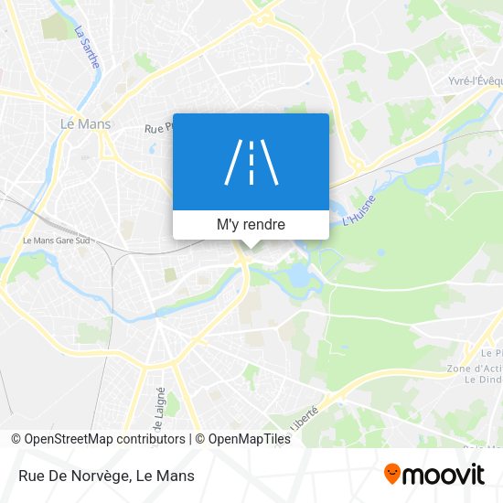 Rue De Norvège plan
