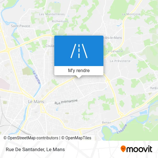 Rue De Santander plan