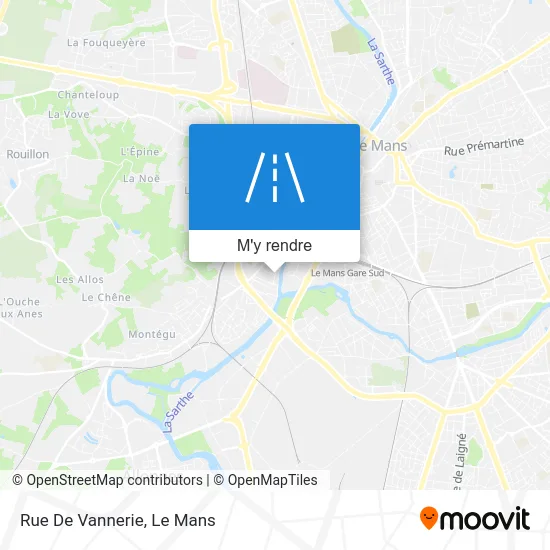 Rue De Vannerie plan