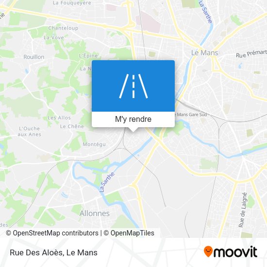 Rue Des Aloès plan
