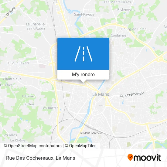 Rue Des Cochereaux plan