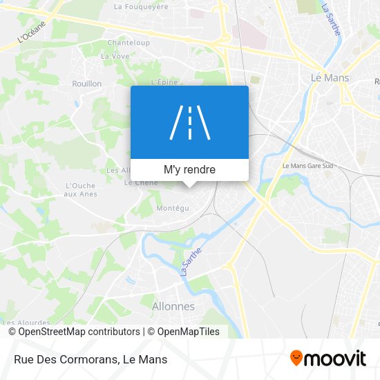 Rue Des Cormorans plan