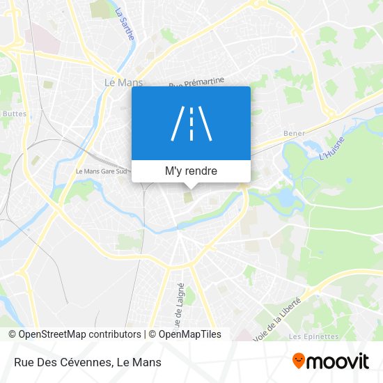 Rue Des Cévennes plan