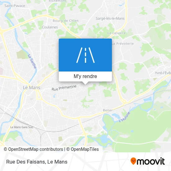 Rue Des Faisans plan