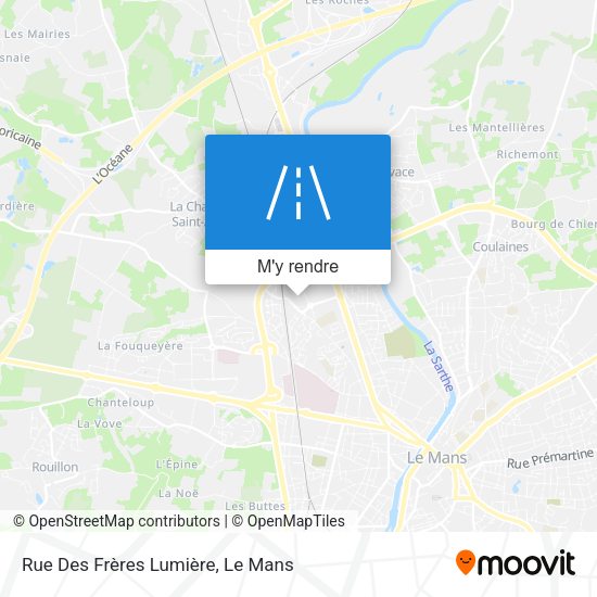 Rue Des Frères Lumière plan